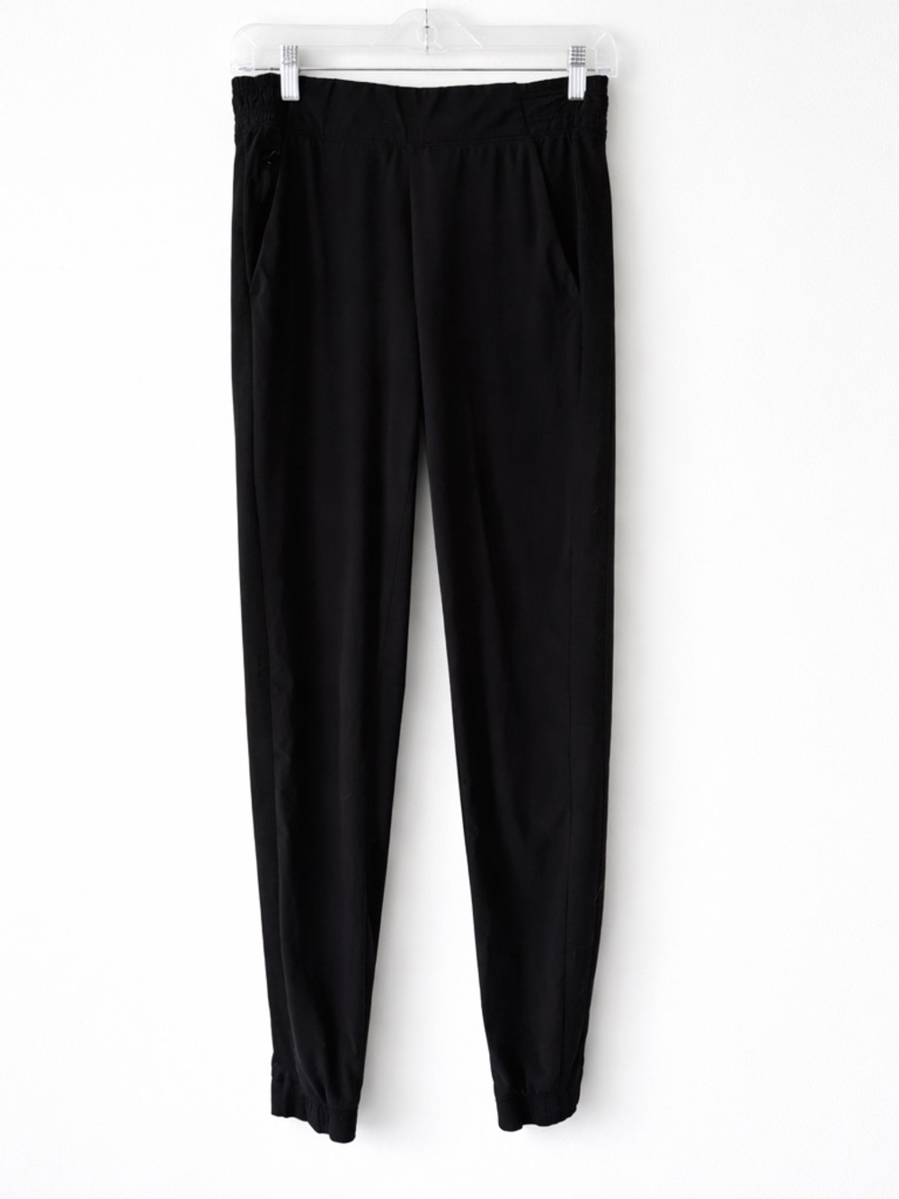 Athleta Brooklyn Jogger Pants Black Womens Size 4 Tall Performance Activewear